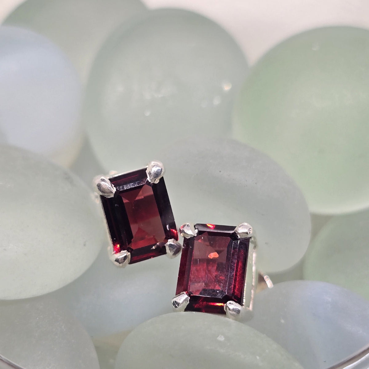 Garnet Earings