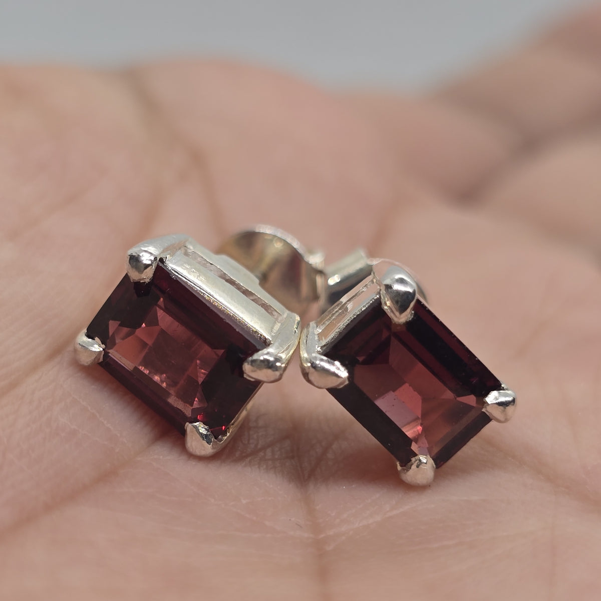 Garnet Earings