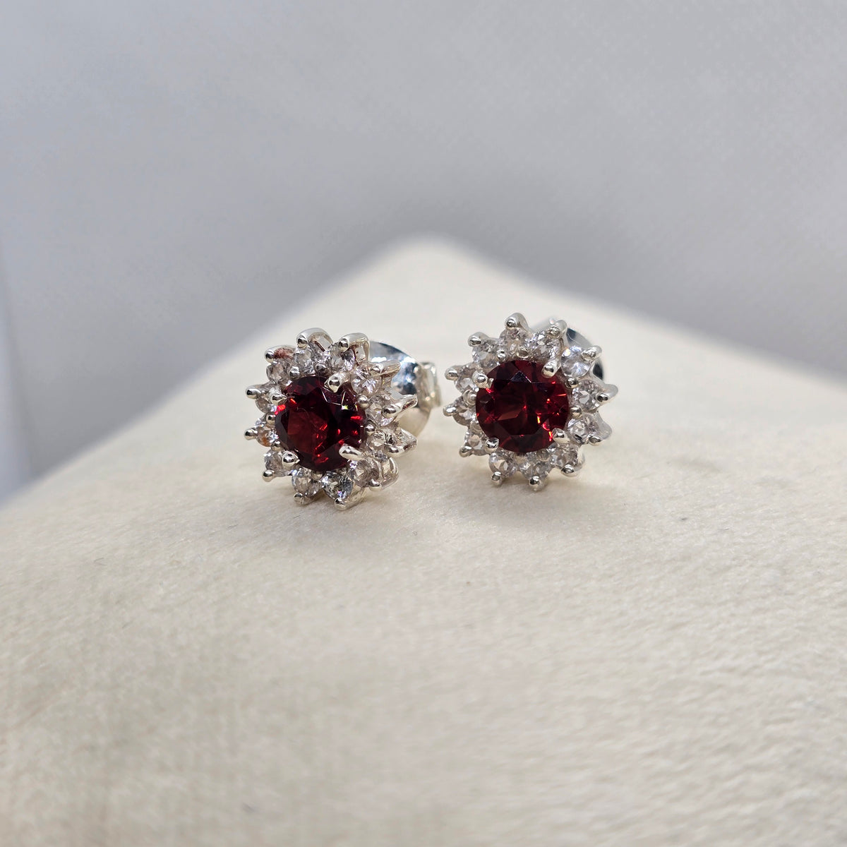 Garnet Earrings