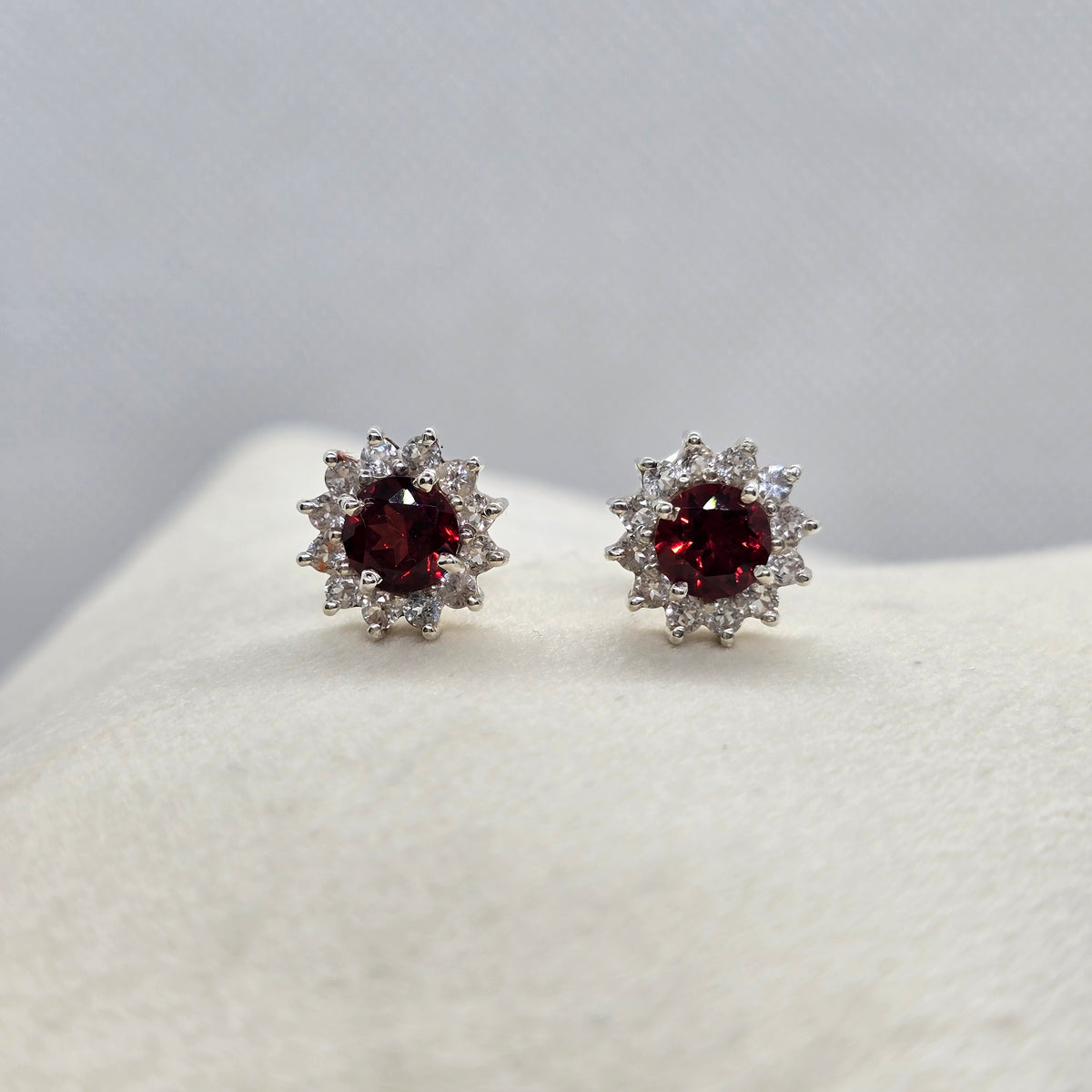 Garnet Earrings